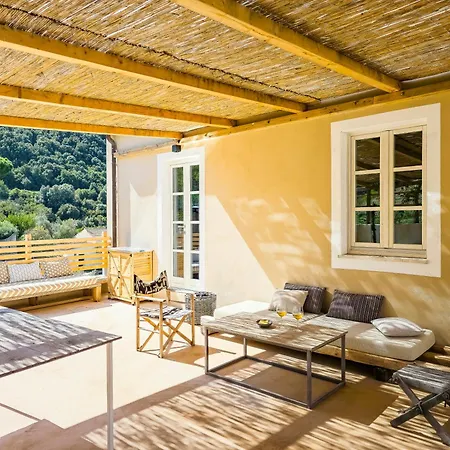 House With Pergola And Stunning Sunset On Elba * Zanca